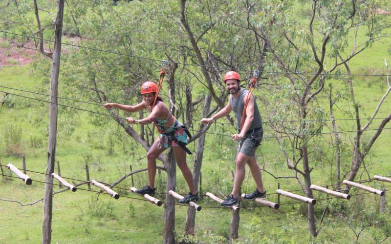 Circuito Vertical 7 Quedas (Arvorismo, Tirolesa e Rapel)
